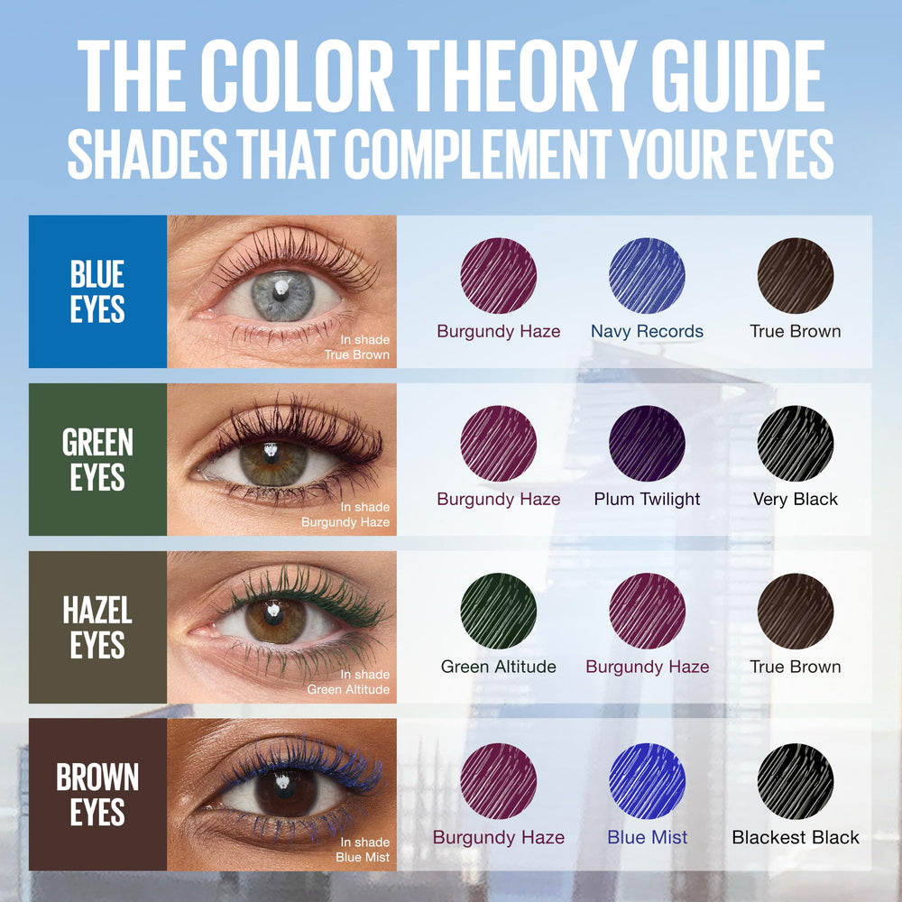 Maybelline multiple shades pack display offering color choice benefit
