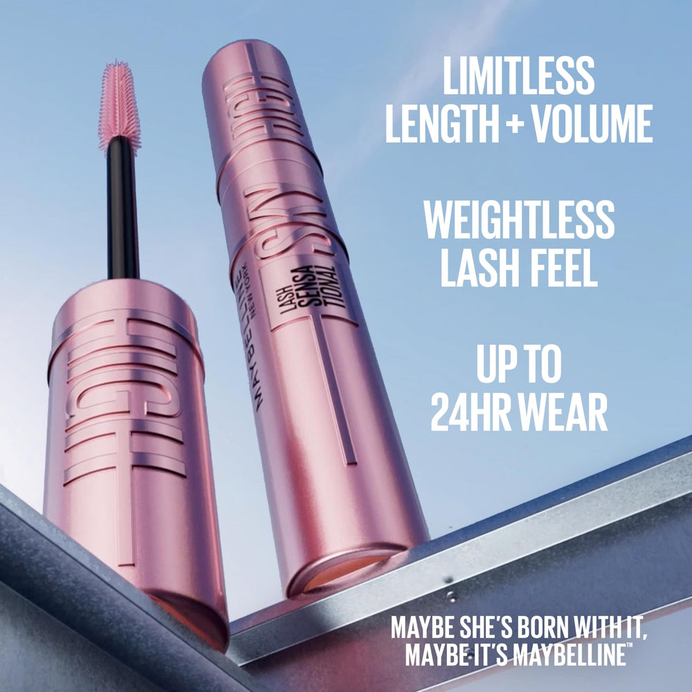 Maybelline Sky High close-up of bristles emphasizing separation and clump-free finish
