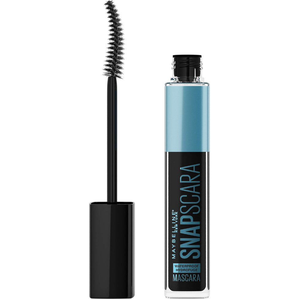 Maybelline Snapscara packaging and tube for quick clump-free definition on the go.