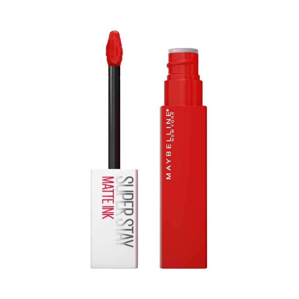 Maybelline Spiced Edition Individualist lipstick arrow applicator enables precise application and long-lasting shade.
