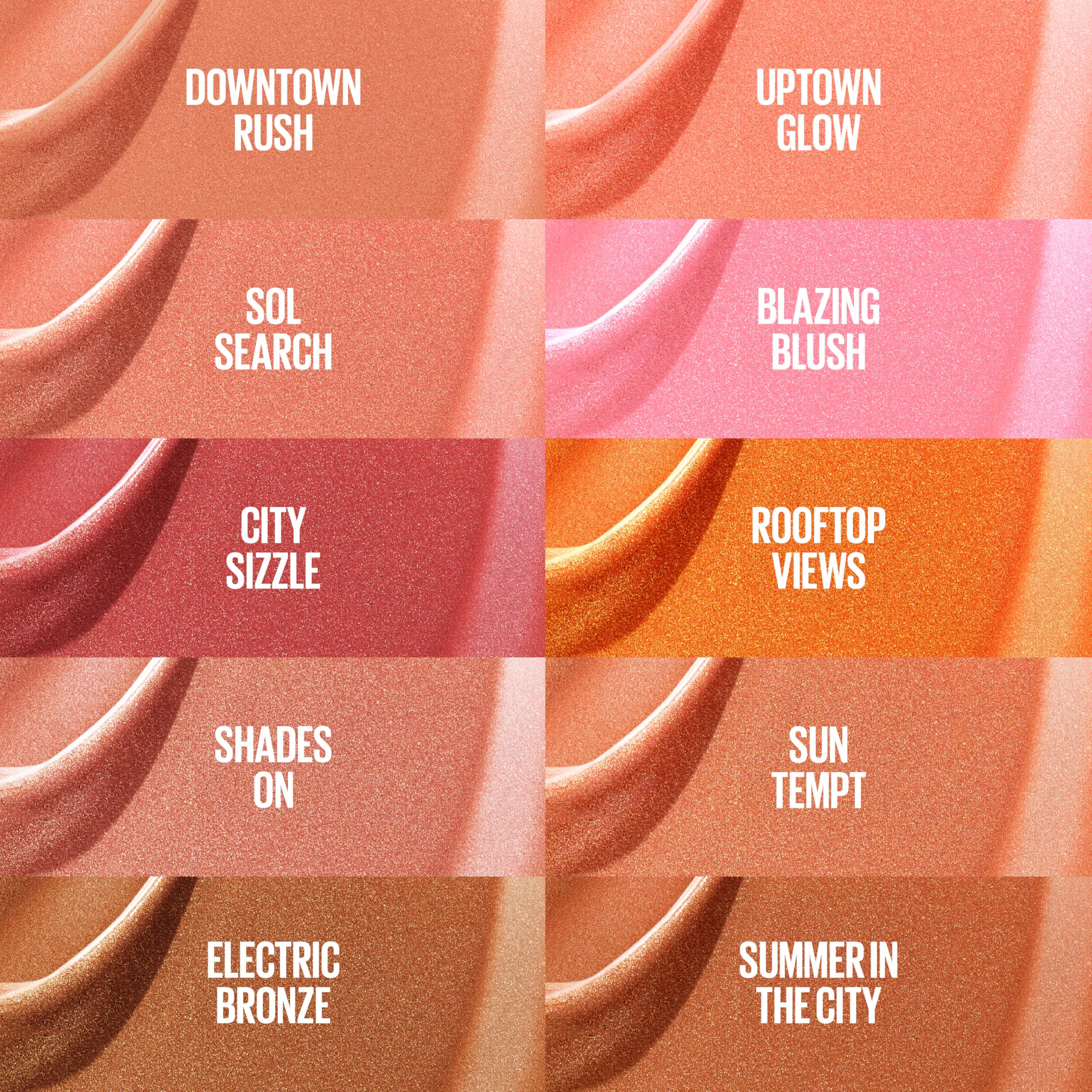 Maybelline Sunkisser: enriquecido con Vitamina E para cuidado ligero.