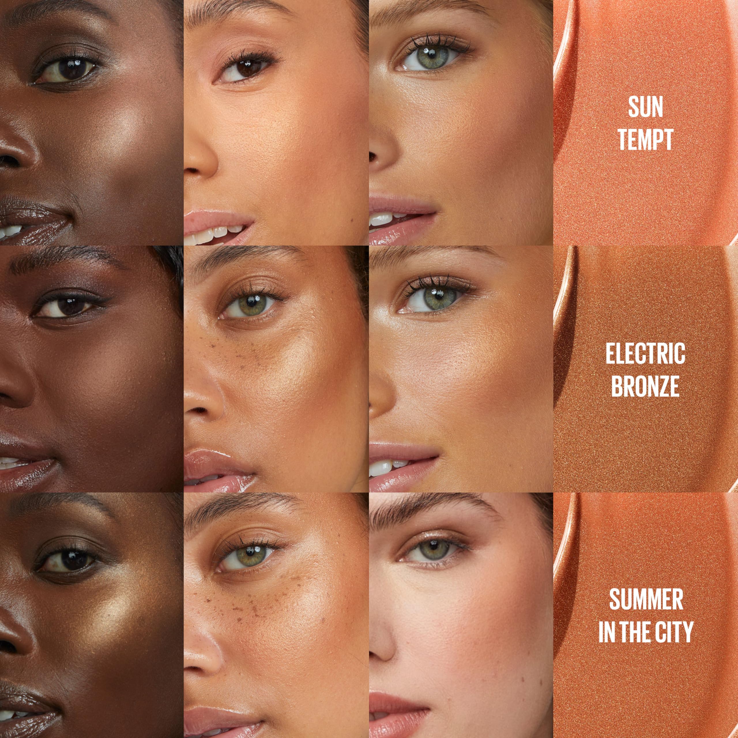 Maybelline Sunkisser plush-dot applicator in-use image for quick dot-and-blend application.
