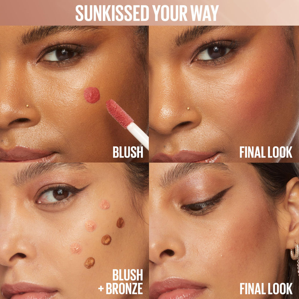 Maybelline Sunkisser textura líquida difuminable para capas ajustables
