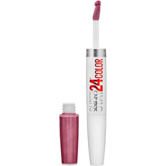 Maybelline Super Stay 24 bottle highlights Frozen Rose shade with long-lasting color for day-long wear