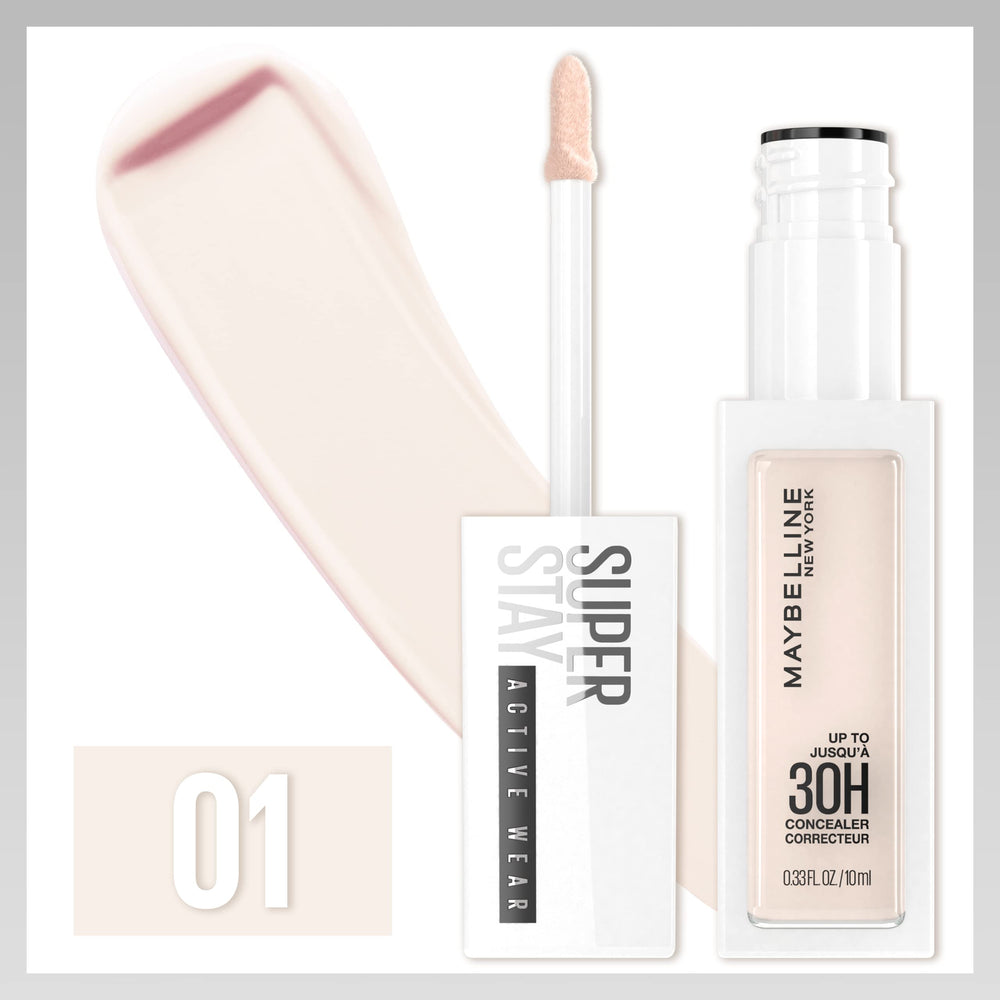 Maybelline Super Stay Concealer swatch on skin for full coverage