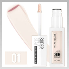Maybelline Super Stay Concealer swatch on skin for full coverage