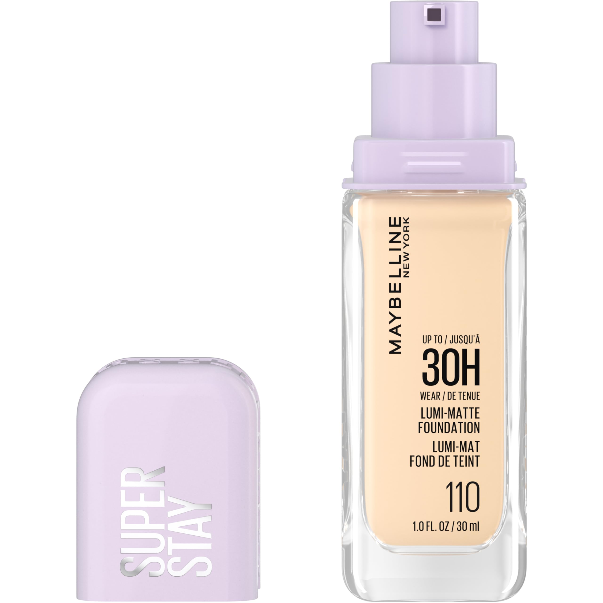 Maybelline Super Stay Lumi-Matte Foundation bottle-pump for long wear and smooth finish