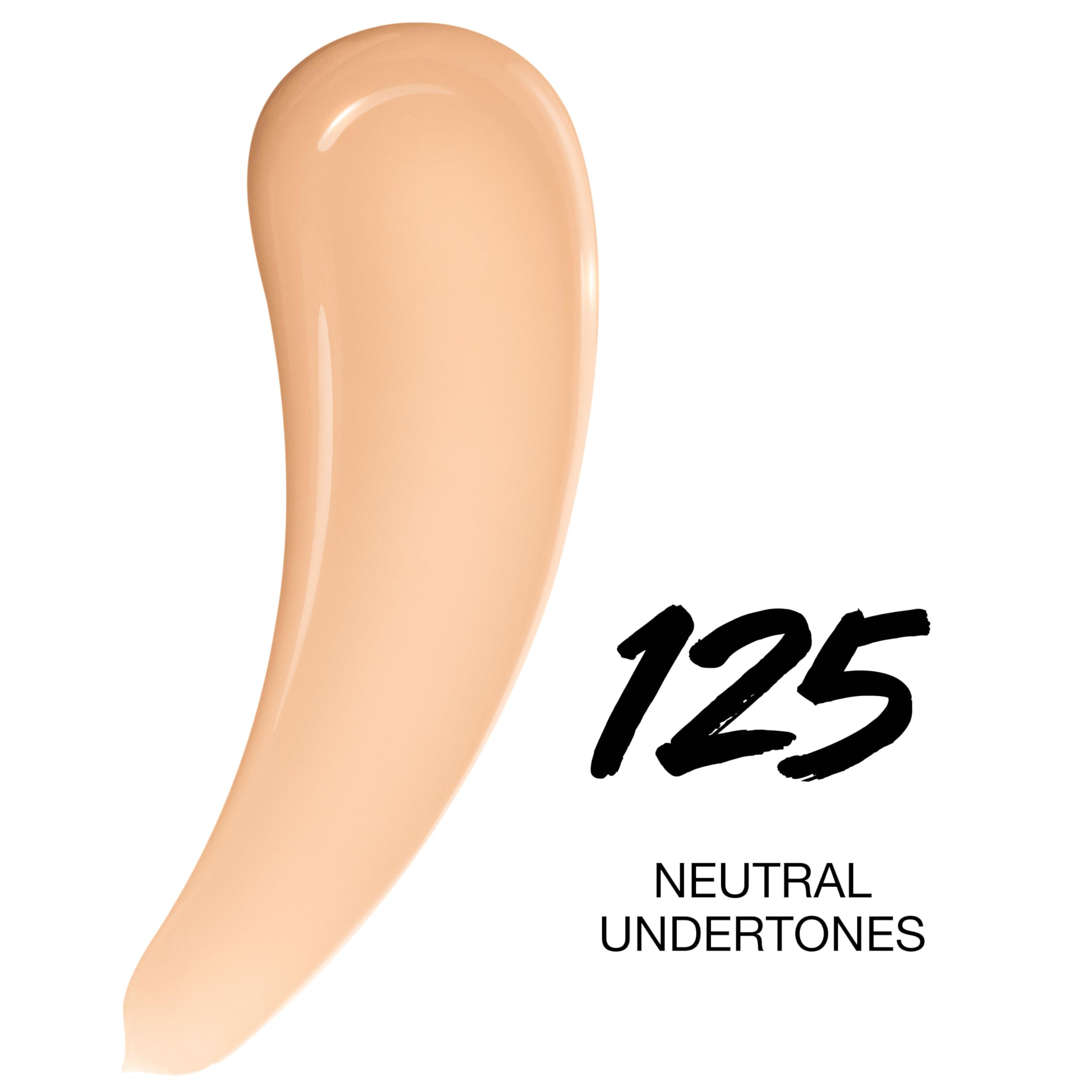 Maybelline Super Stay Lumi-Matte swatches display 24 shades for natural matte luminosity.