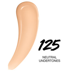 Maybelline Super Stay Lumi-Matte swatches display 24 shades for natural matte luminosity.