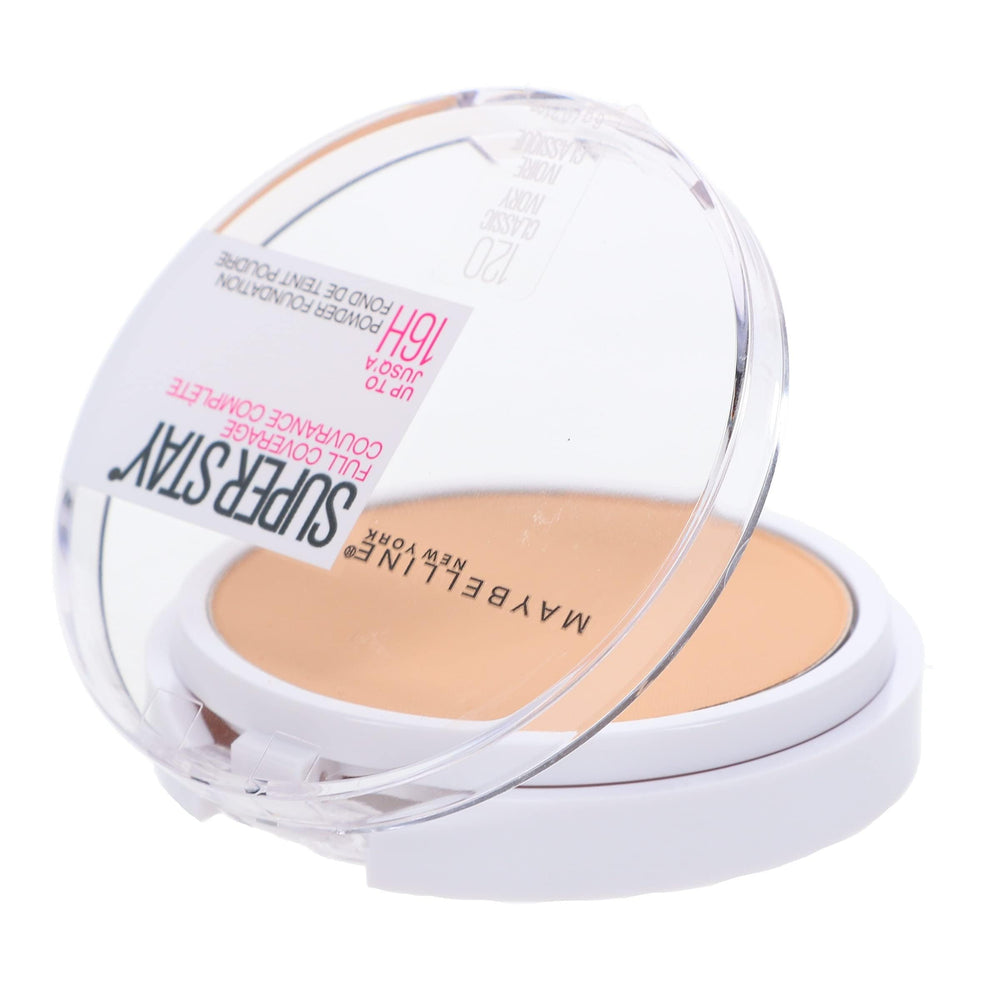 Maybelline Super Stay powder is brushed on for a blendable finish.