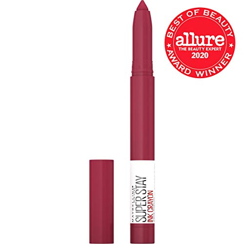 Maybelline SuperStay Ink Crayon built-in sharpener close-up delivers precise tip