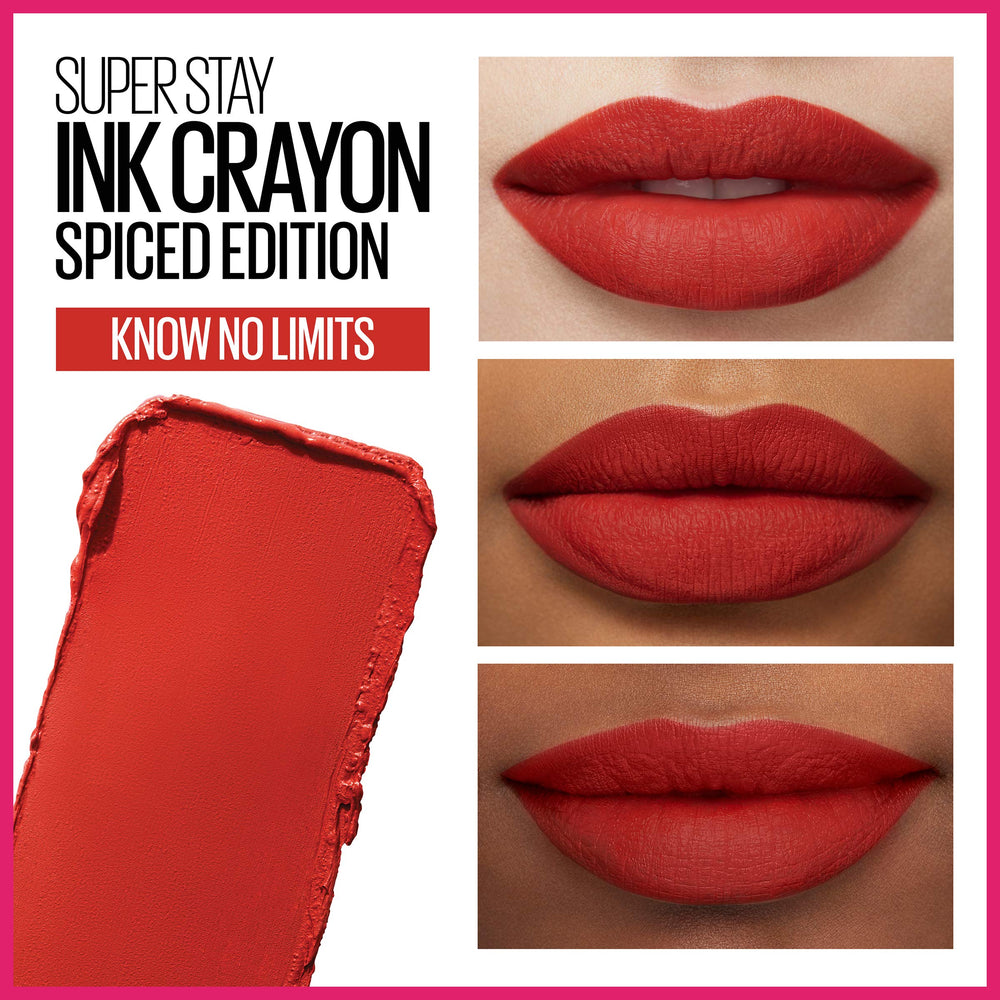 Maybelline SuperStay Ink Crayon built-in sharpener keeps the tip precise between applications