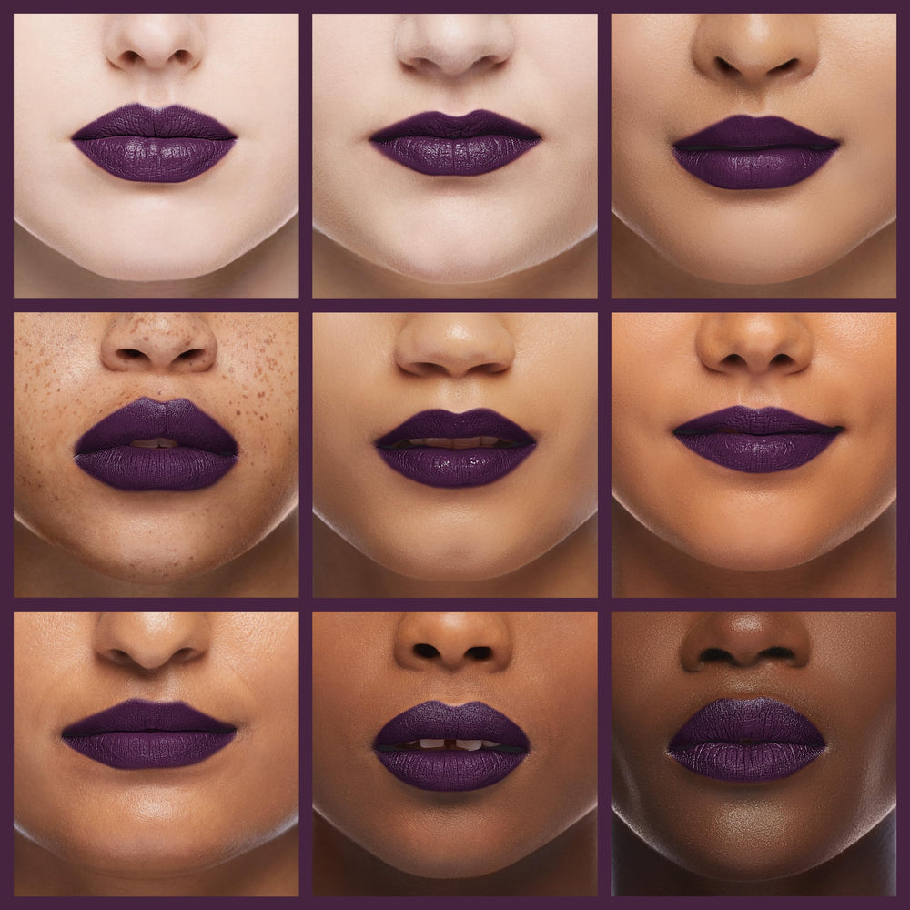 Closeup of the precision arrow applicator for exact lip lines
