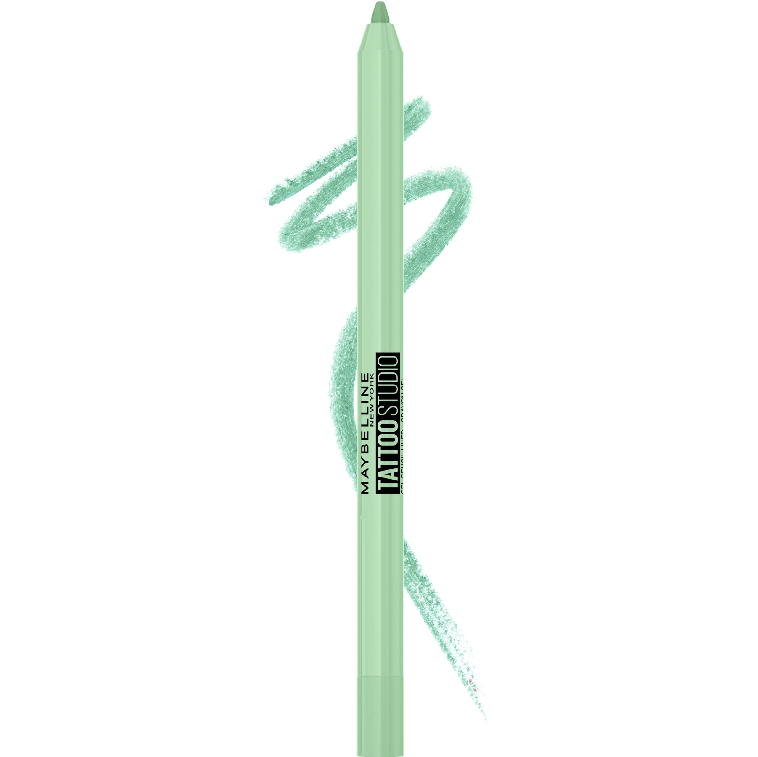 Maybelline Tattoo Studio Eyeliner Pencil Lime Smash for precise definition and long-wear