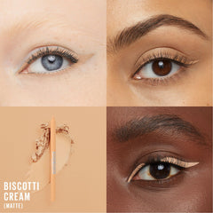 Maybelline Tattoo Studio Eyeliner waterproof swatches show pigment-rich shades