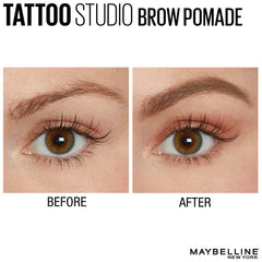 Maybelline Brow Pomade spoolie for blending and feathering brow hairs