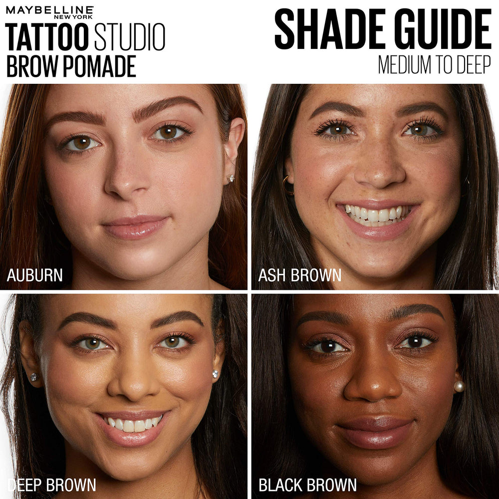 Maybelline Brow Pomade waterproof formula for all-day wear