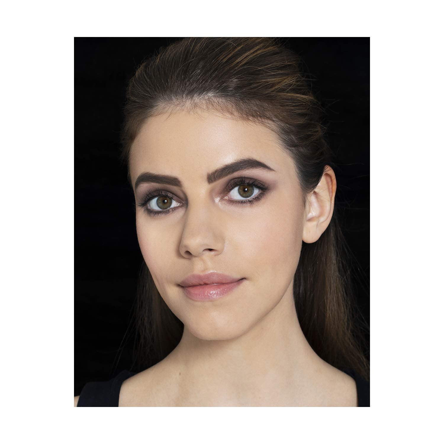 Maybelline TattooStudio Soft Brown brow gel long-lasting hold in action