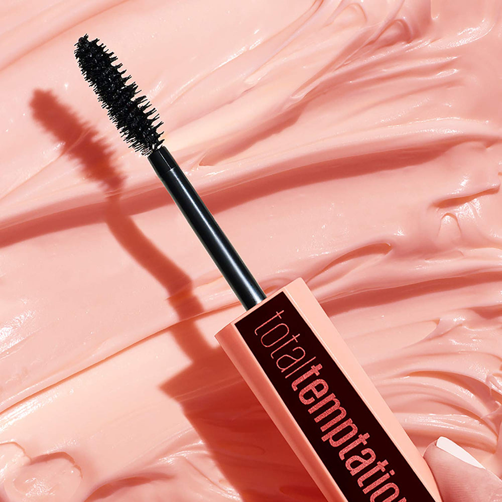 Maybelline Total Temptation mascara in blackest black for dramatic definition