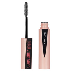 Maybelline Total Temptation mascara bottle cap closeup for premium packaging and bold lashes