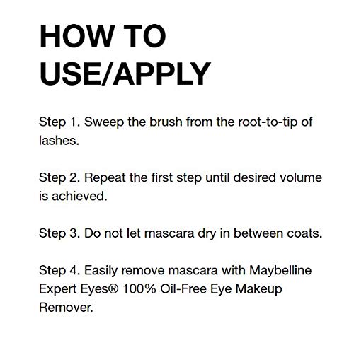 Maybelline Total Temptation Mascara shown with brow definer for a coordinated look.