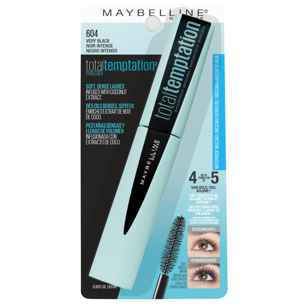 Maybelline Total Temptation packaging variation reflects premium cosmetics