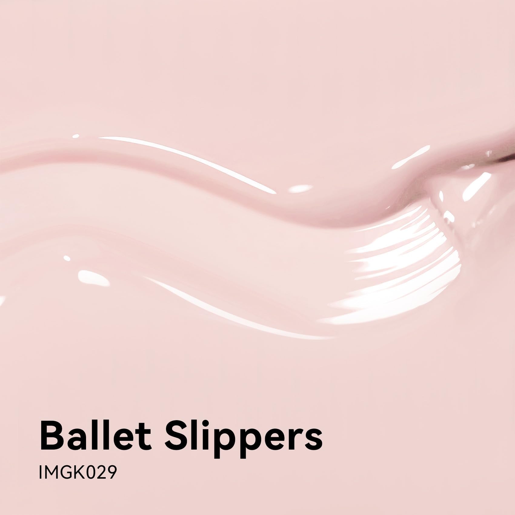 MAYCHAO Ballet Slippers color swatch demonstrates versatile baby pink shade for multiple looks.