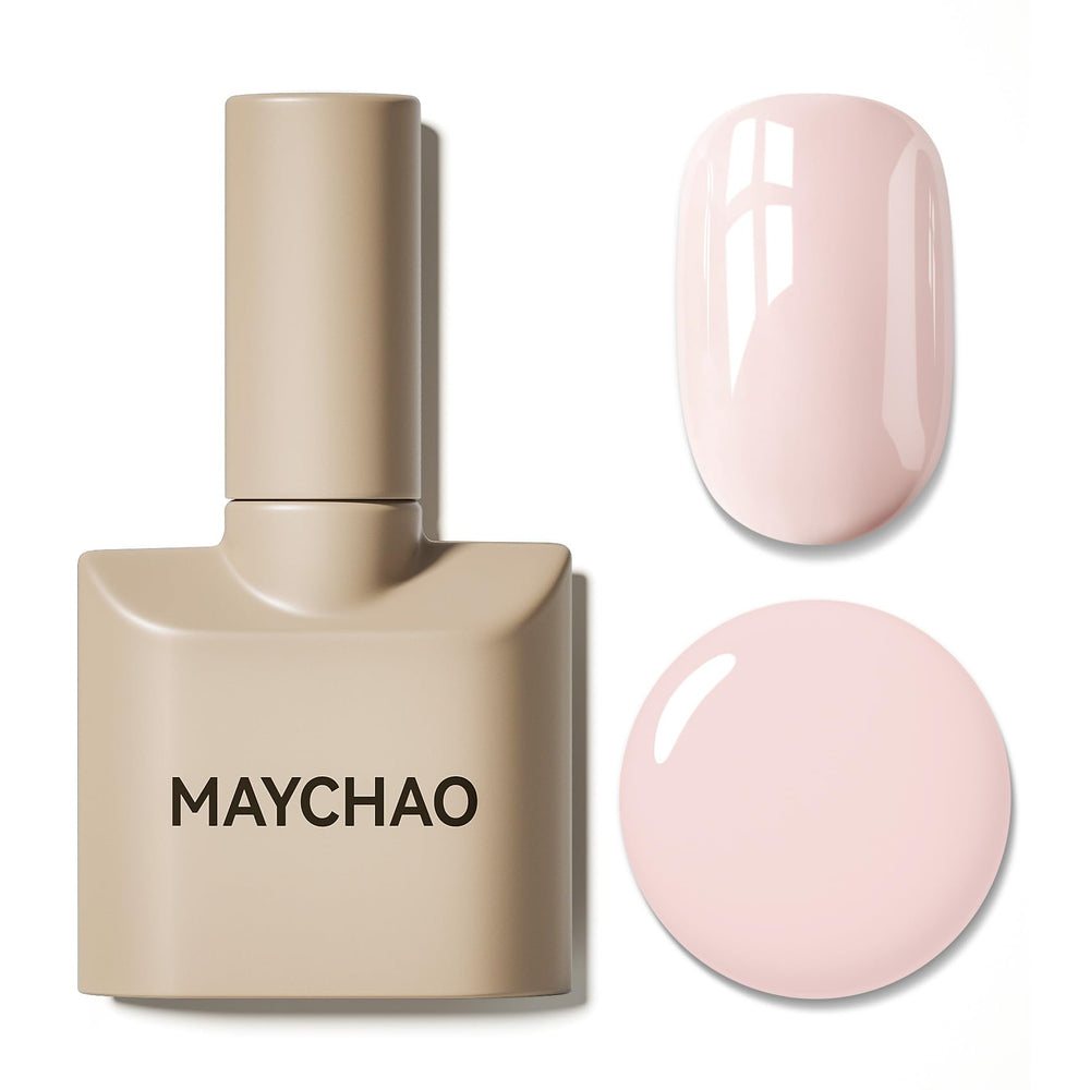 MAYCHAO Ballet Slippers gel nail polish bottle showcasing a salon-quality at-home manicure.