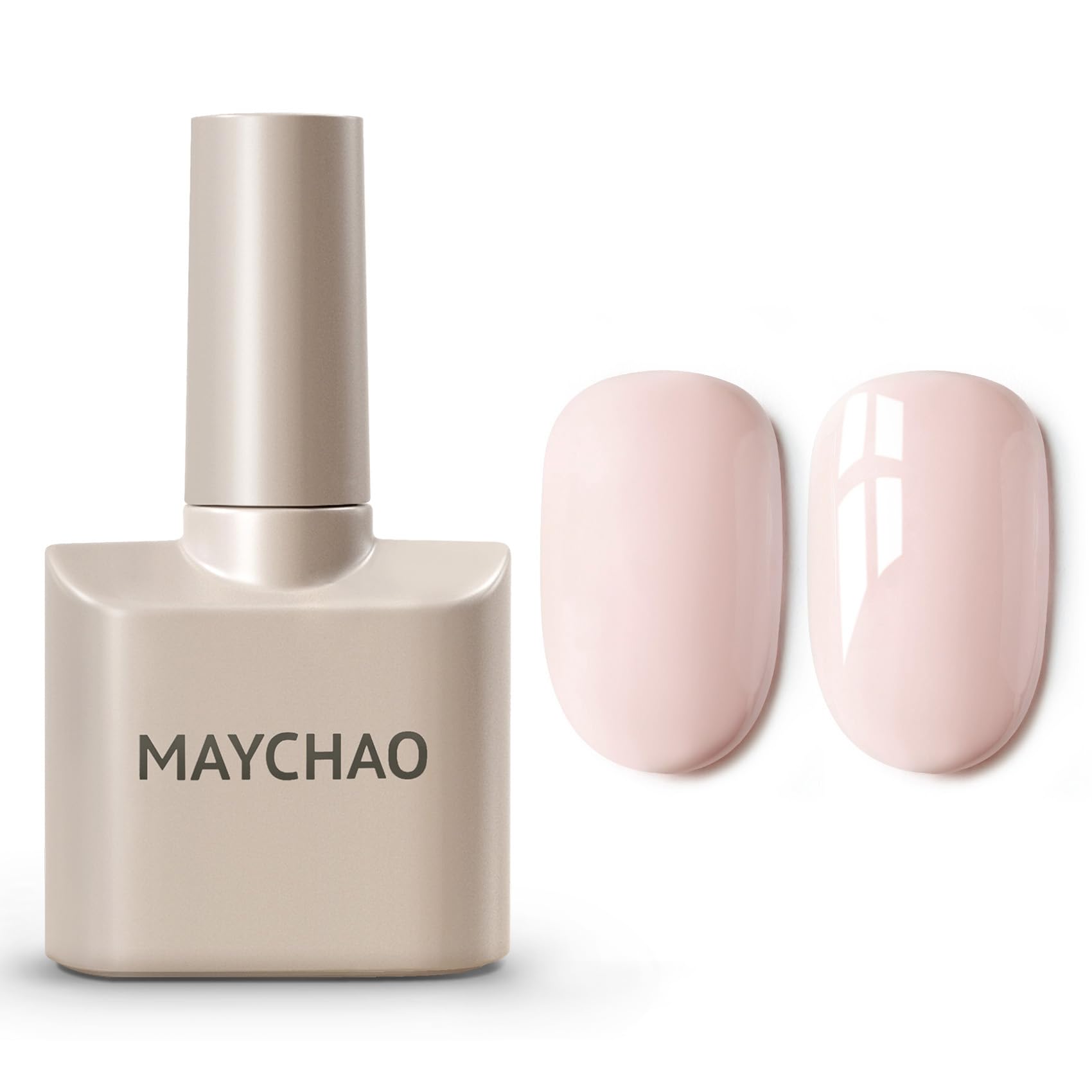 MAYCHAO gel polish removal with acetone-wrapped nails aftercare idea.