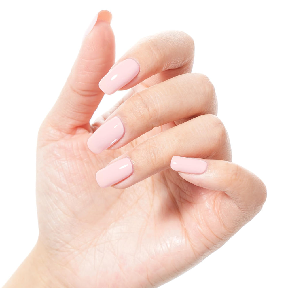 MAYCHAO nails during application demonstrating smooth brush strokes and even coverage