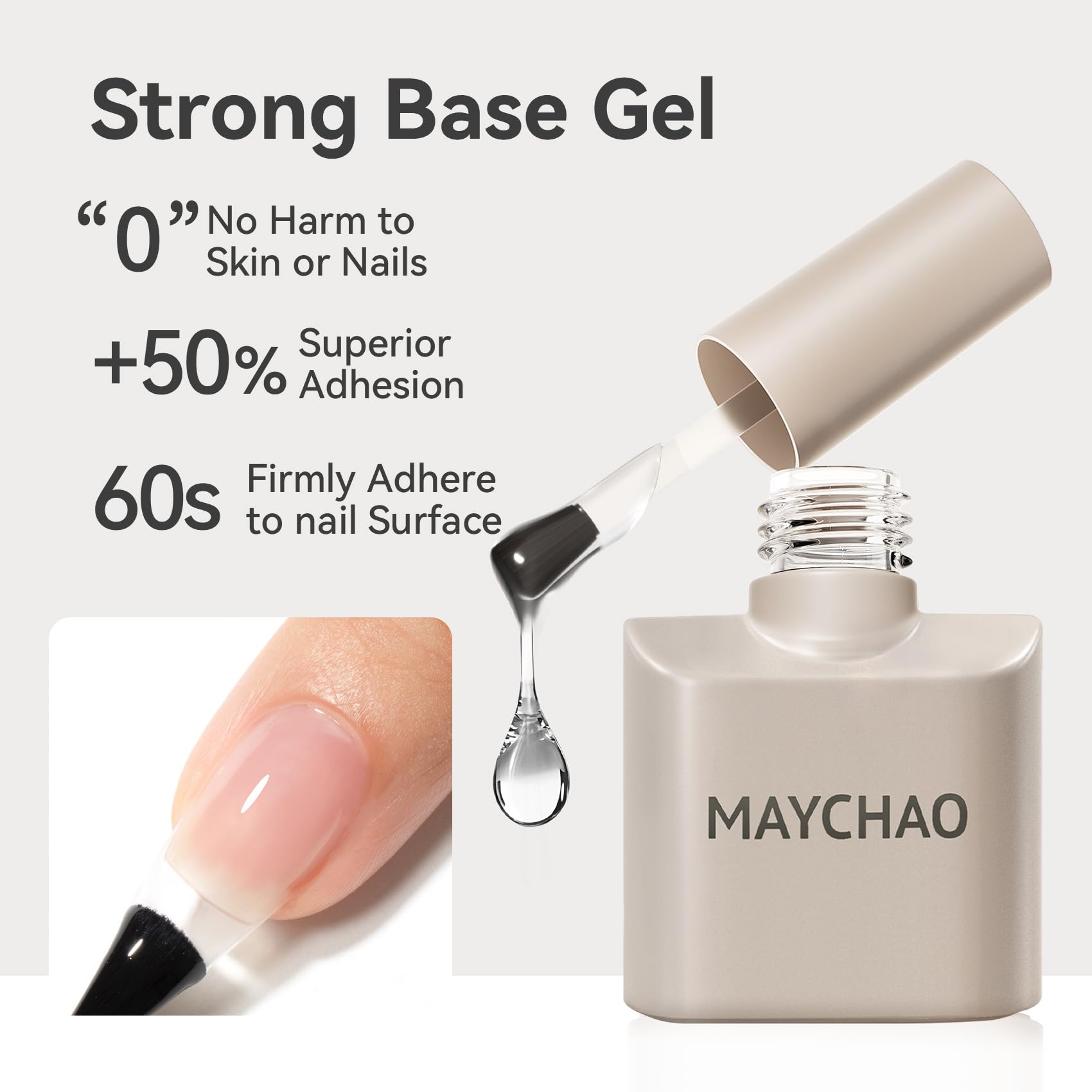 MAYCHAO no-wipe top coat application for glossy finish