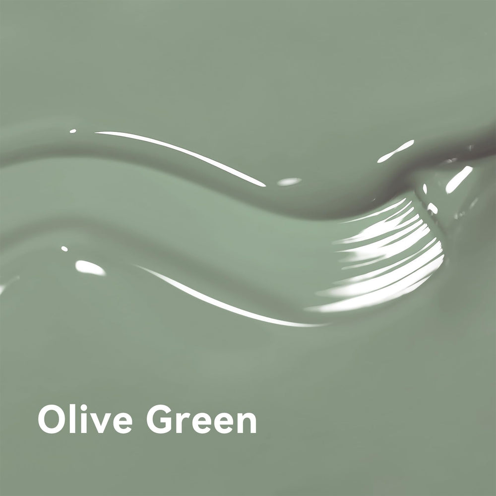 MAYCHAO sage-green gel nail polish closed-cap shows smooth color for home use.