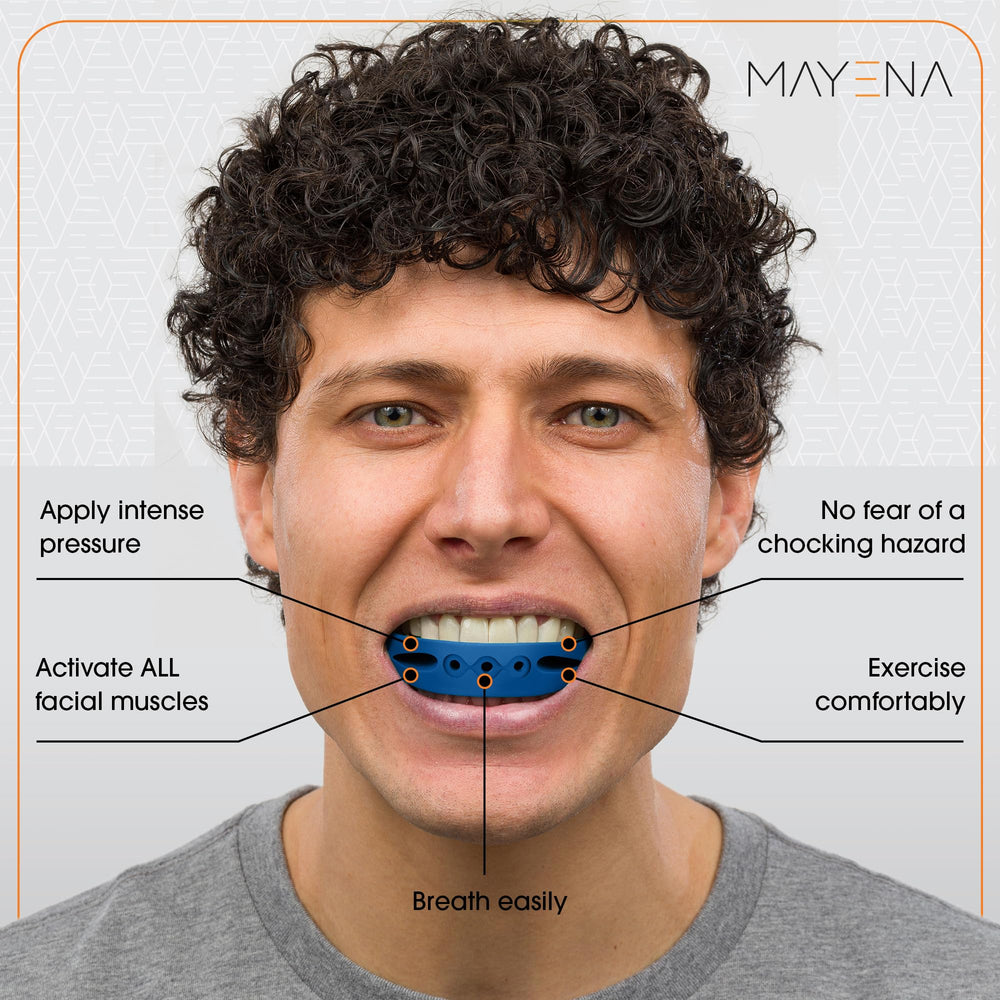Mayena durable shell silicone construction cushions teeth and resists wear