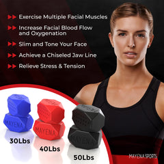 Mayena Jaw Exerciser compact in-mouth use for discreet workouts anywhere.