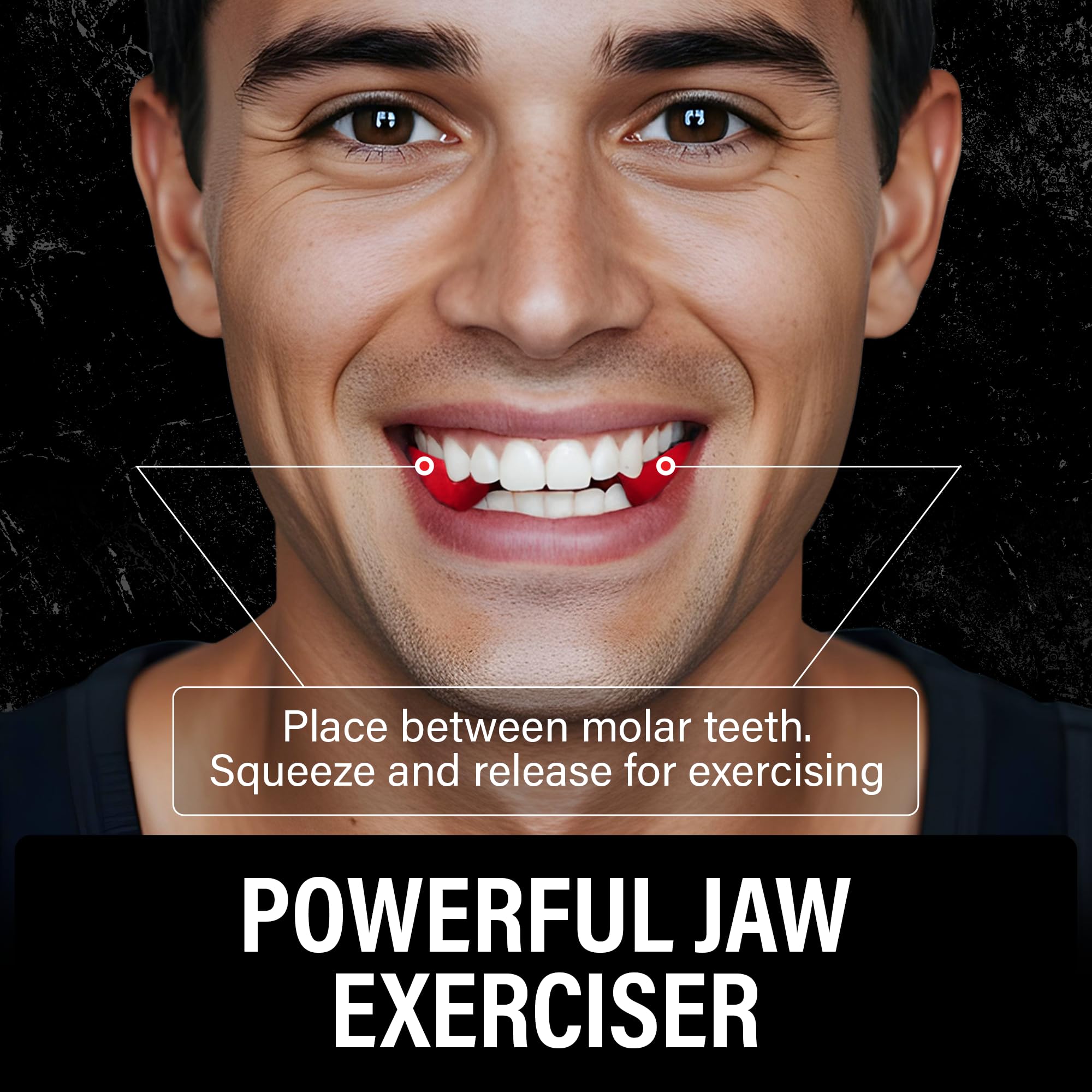 Mayena Sports jaw exerciser tablet-size use inside mouth for discreet workouts