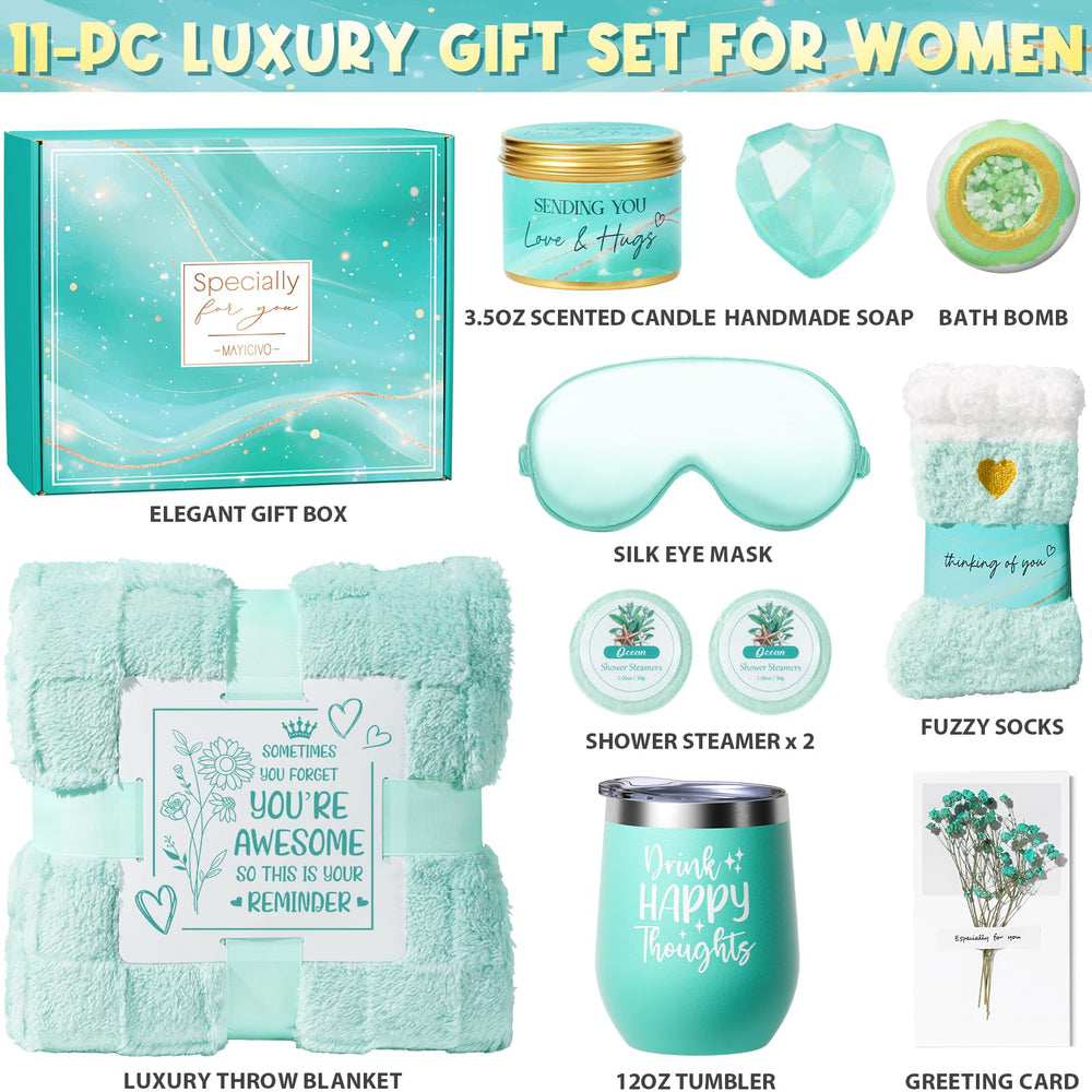 MAYICIVO ocean-scented candle relaxing ambiance with long burn