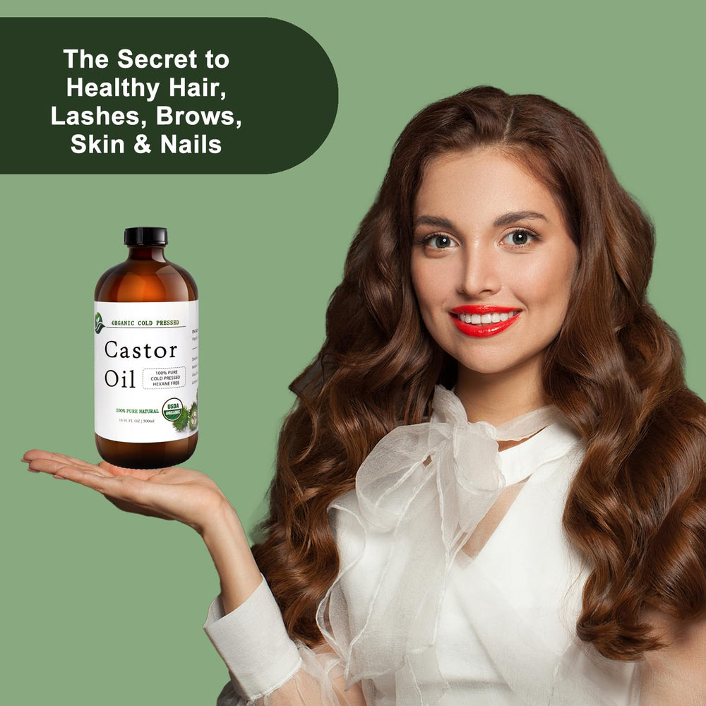 MAYLINK Castor Oil for eyebrows and lashes supports fuller, healthier-looking appearance