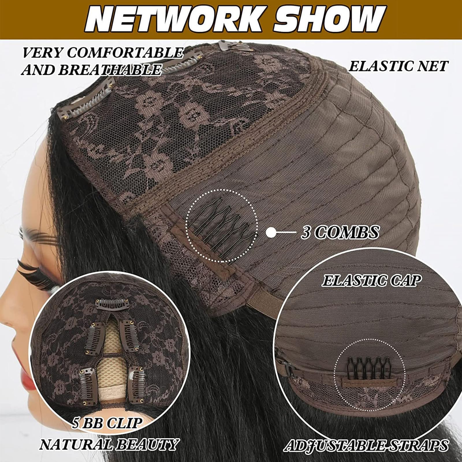 Mayouda glueless wig displays natural-looking hairline for seamless wear
