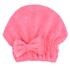 MAYOUTH hair wrap cap showcases sleek microfiber that dries hair quickly after shower.