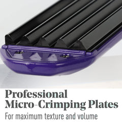MBHAIR corrugation plates create dimensional waves with a shiny finish.