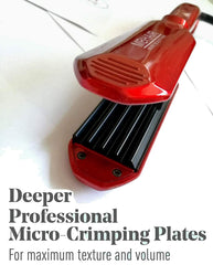 MBHAIR Ceramic Crimper Iron ergonomic handle demonstrates comfortable, beginner-friendly styling