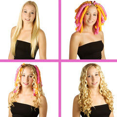 MC MAGIC CURLER long-hair style preview for natural, no-heat curls