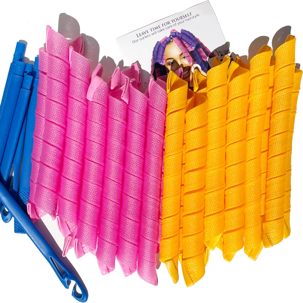 MC MAGIC CURLER styling hooks (4pcs) help secure sections for consistent, effortless curls