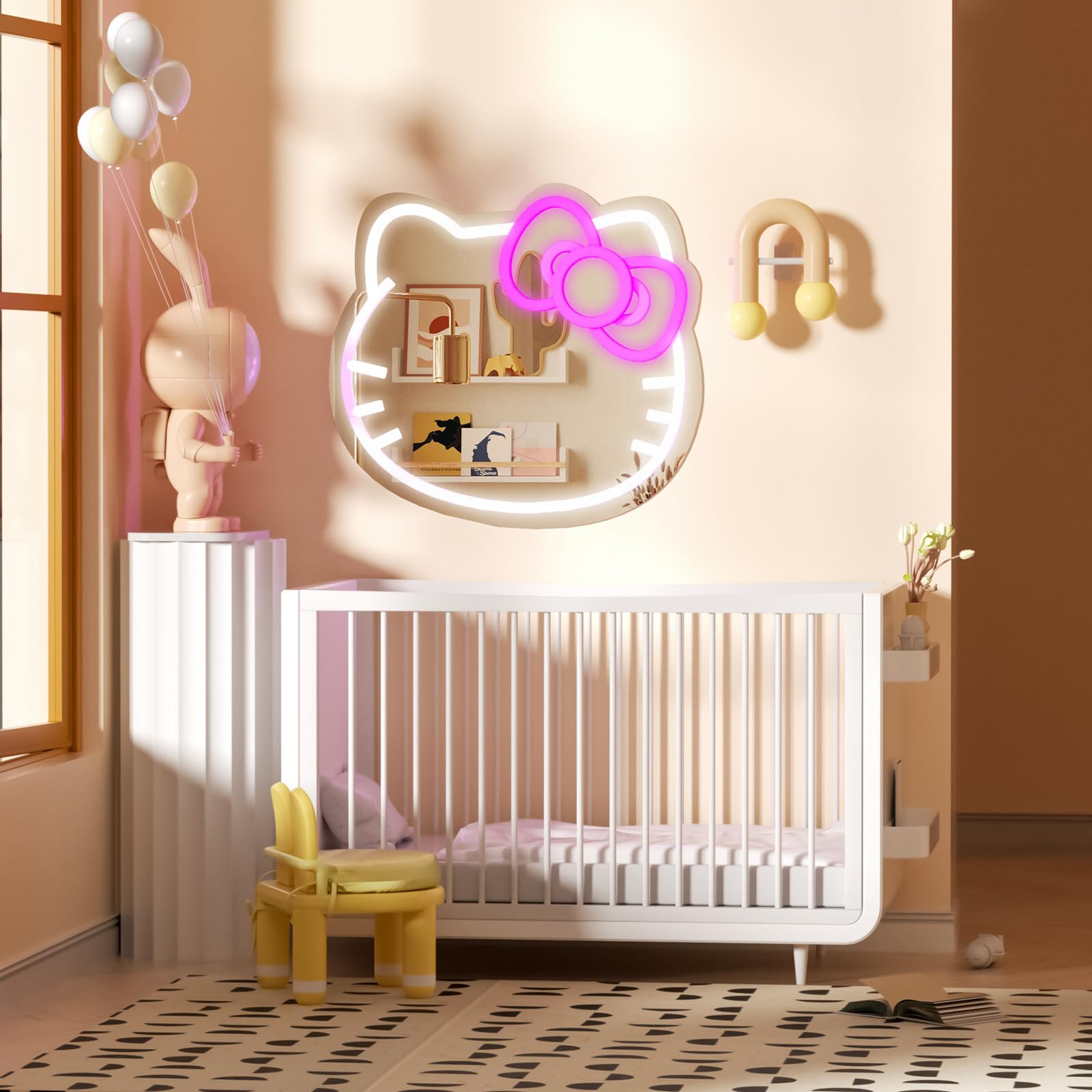 MCJSGSP acrylic mirror is shatterproof and HD for safe, clear reflections.