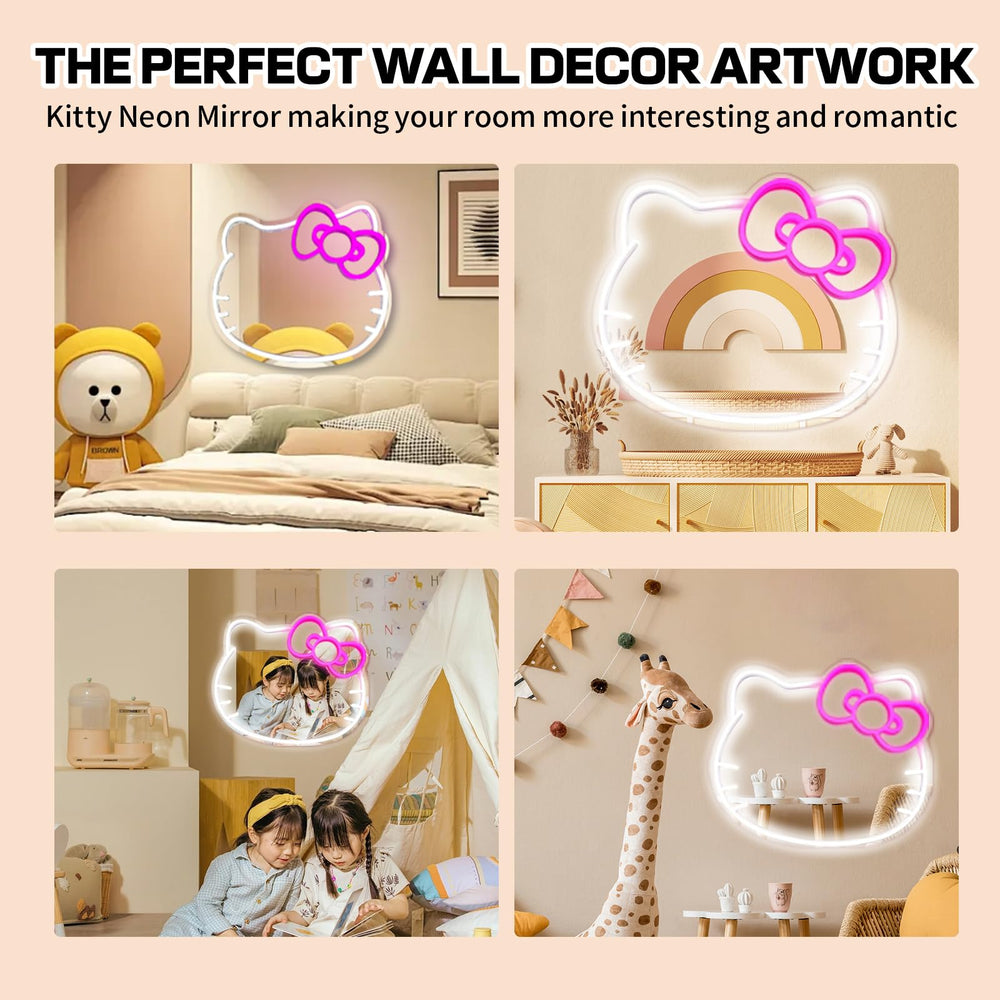 MCJSGSP Hello Kit Cat mirror makes a thoughtful gift for teens and friends.