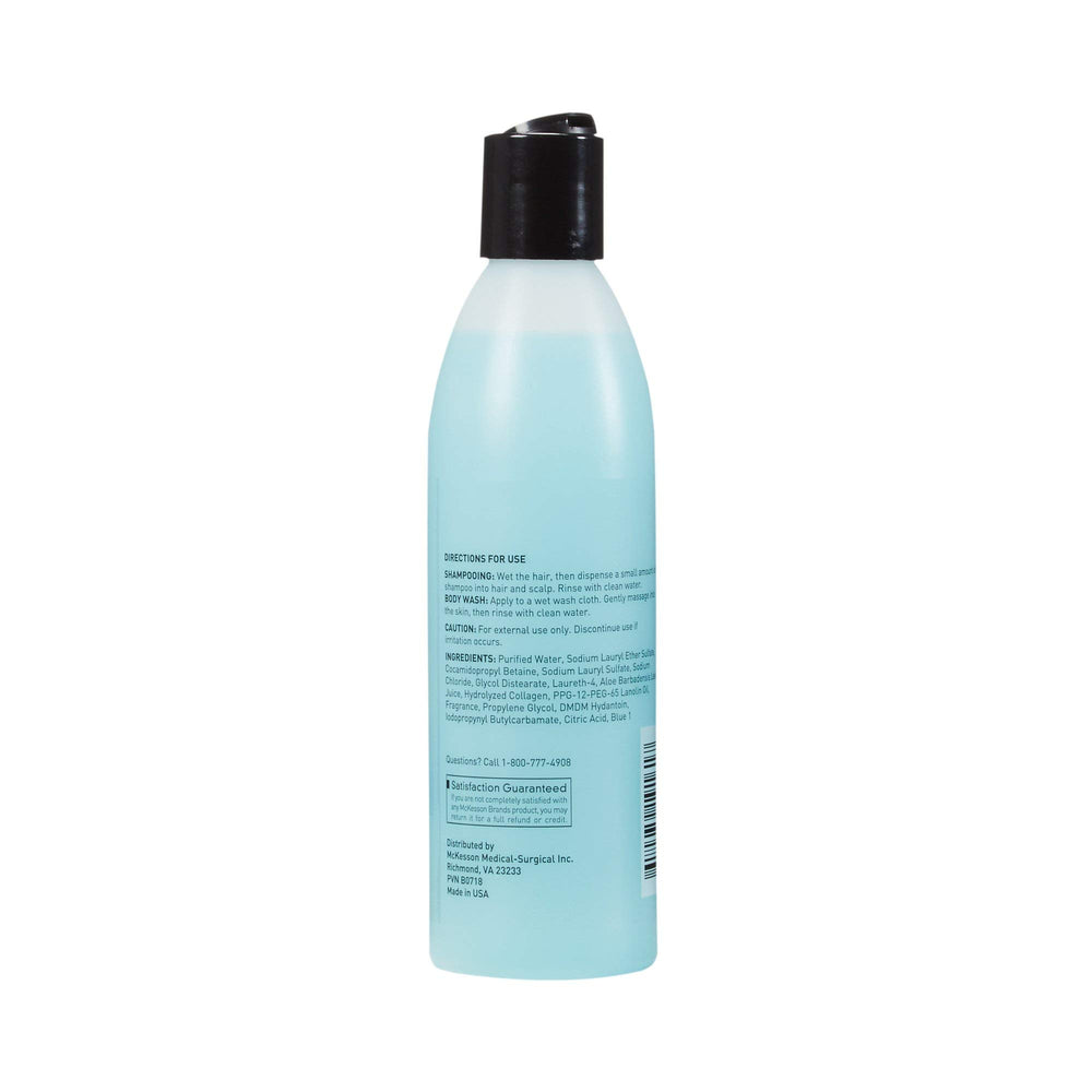 McKesson aloe ingredients info points to moisturizing properties for skin and hair.