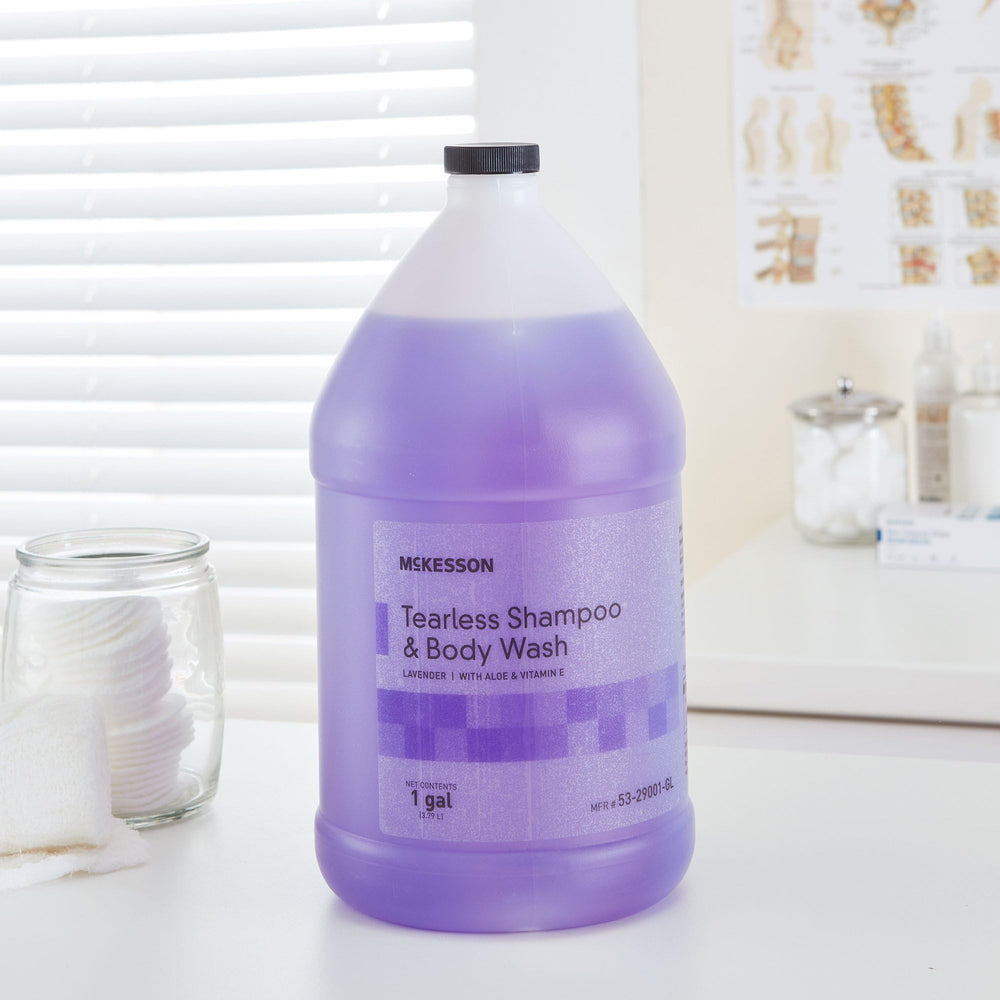 McKesson Aloe Vera included for soothing, moisturizing cleanse