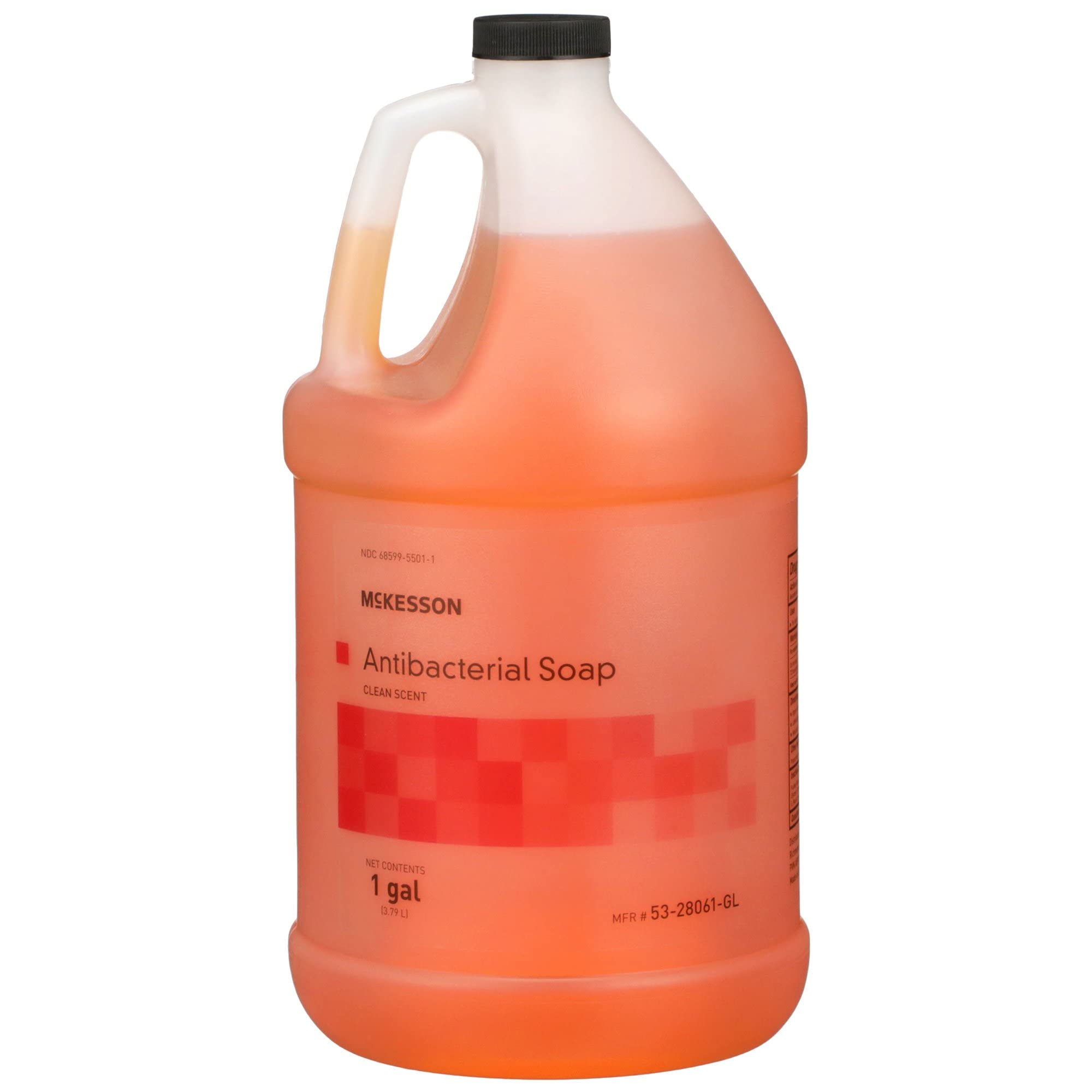 McKesson antibacterial hand soap refill gallon cap for easy use