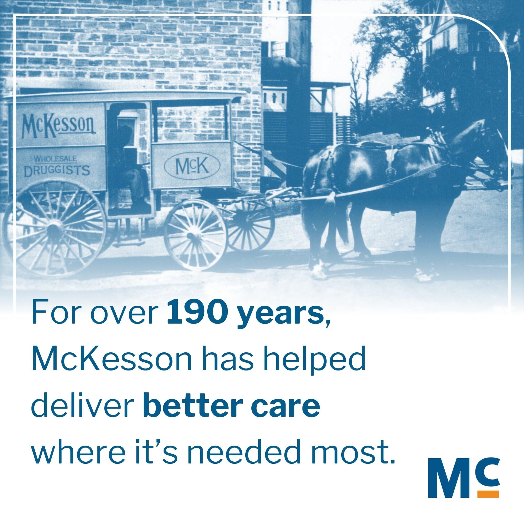 McKesson disposable razors designed for donation programs and community care.