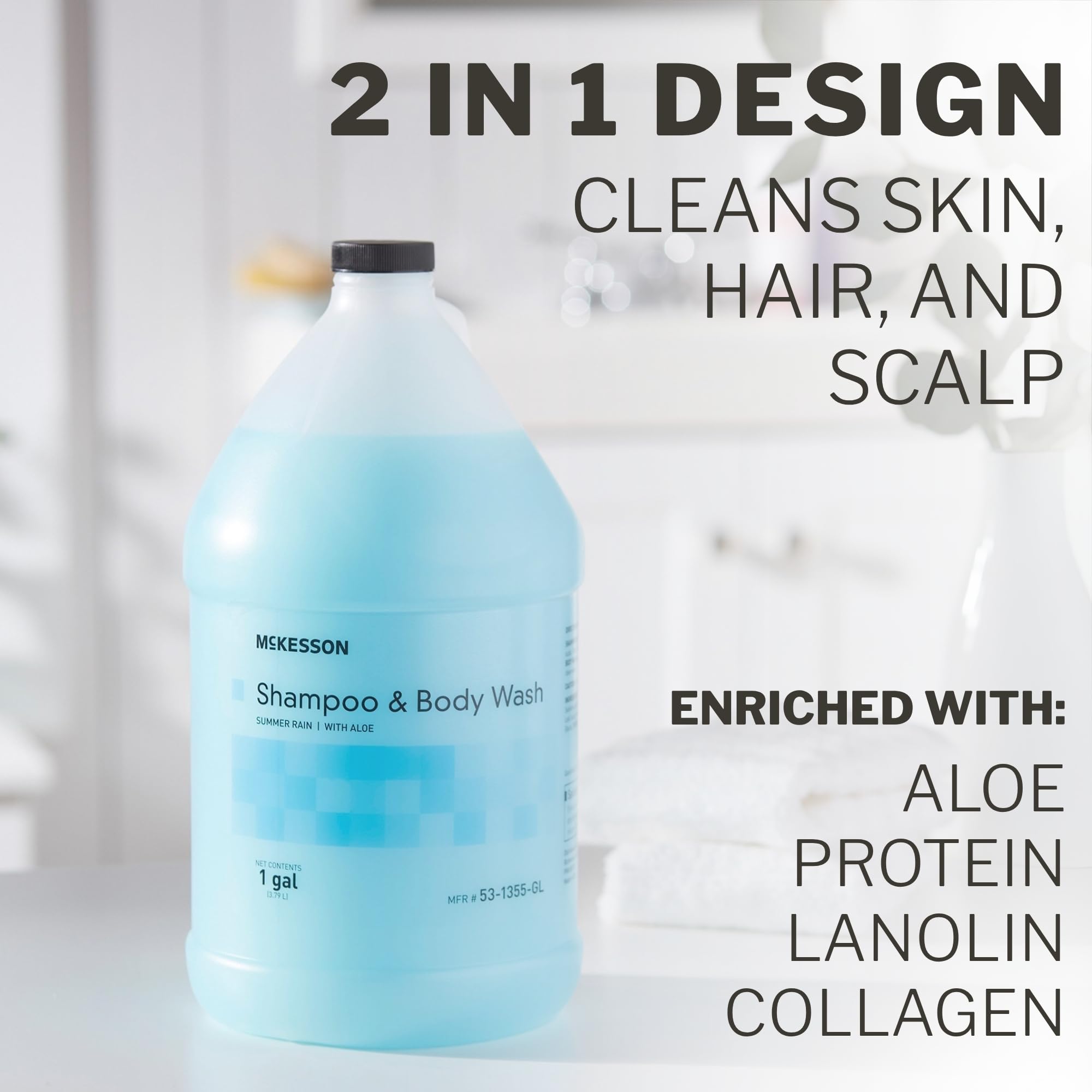 McKesson eye-safe cleansing for sensitive skin